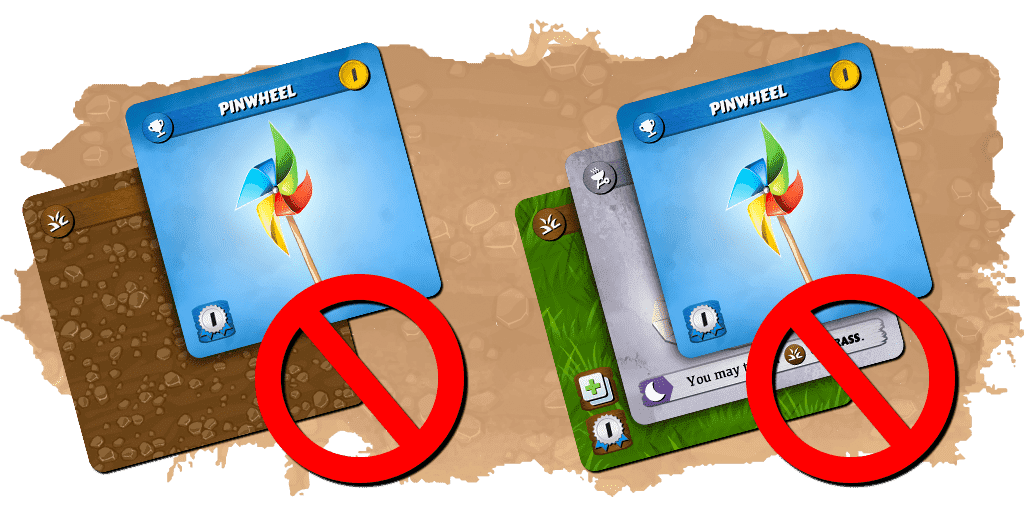 Ways you cannot play cards